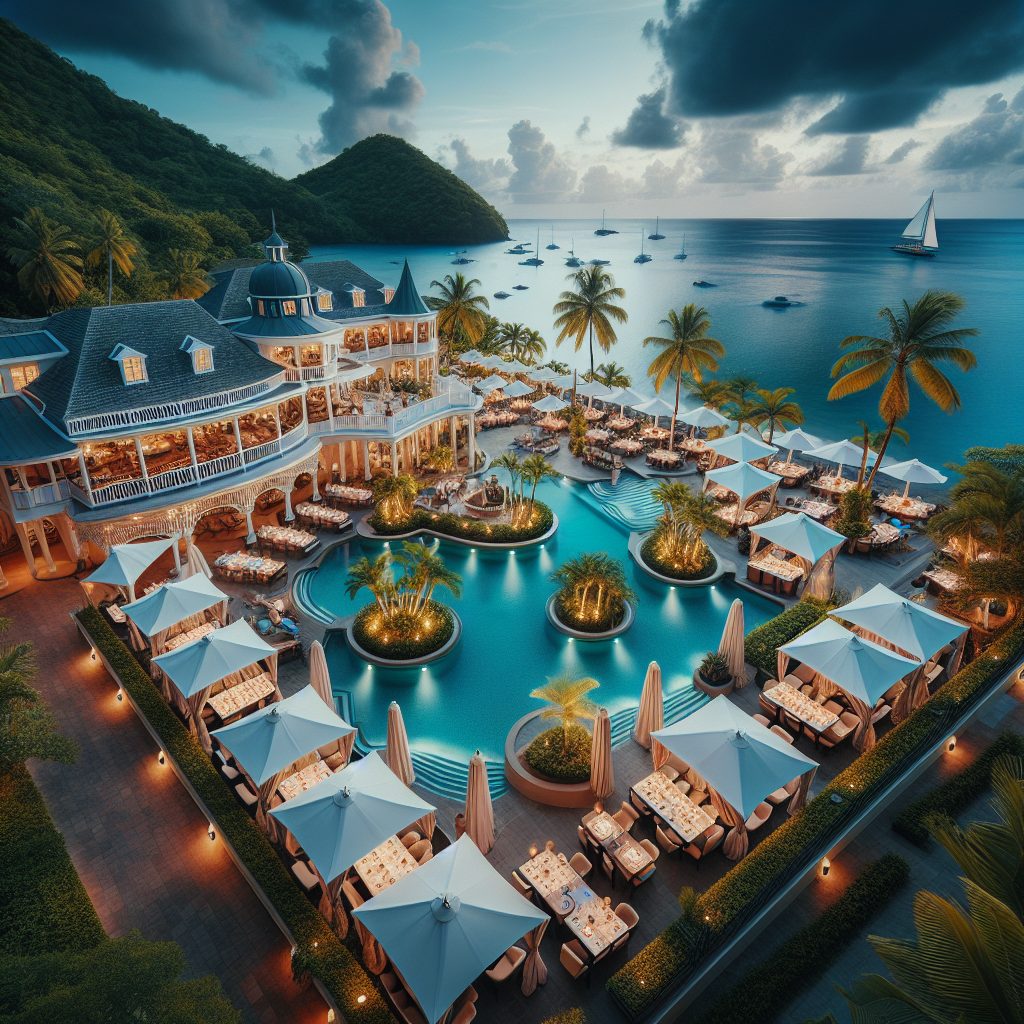 Luxury Resorts in St. Lucia with All-Inclusive Dining Options