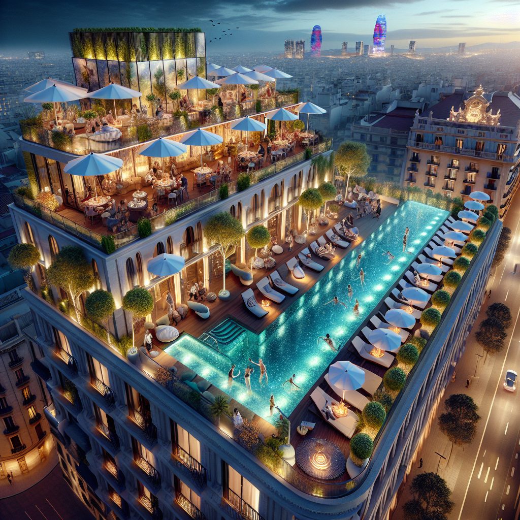Hotels in Barcelona with Rooftop Bars and Pools
