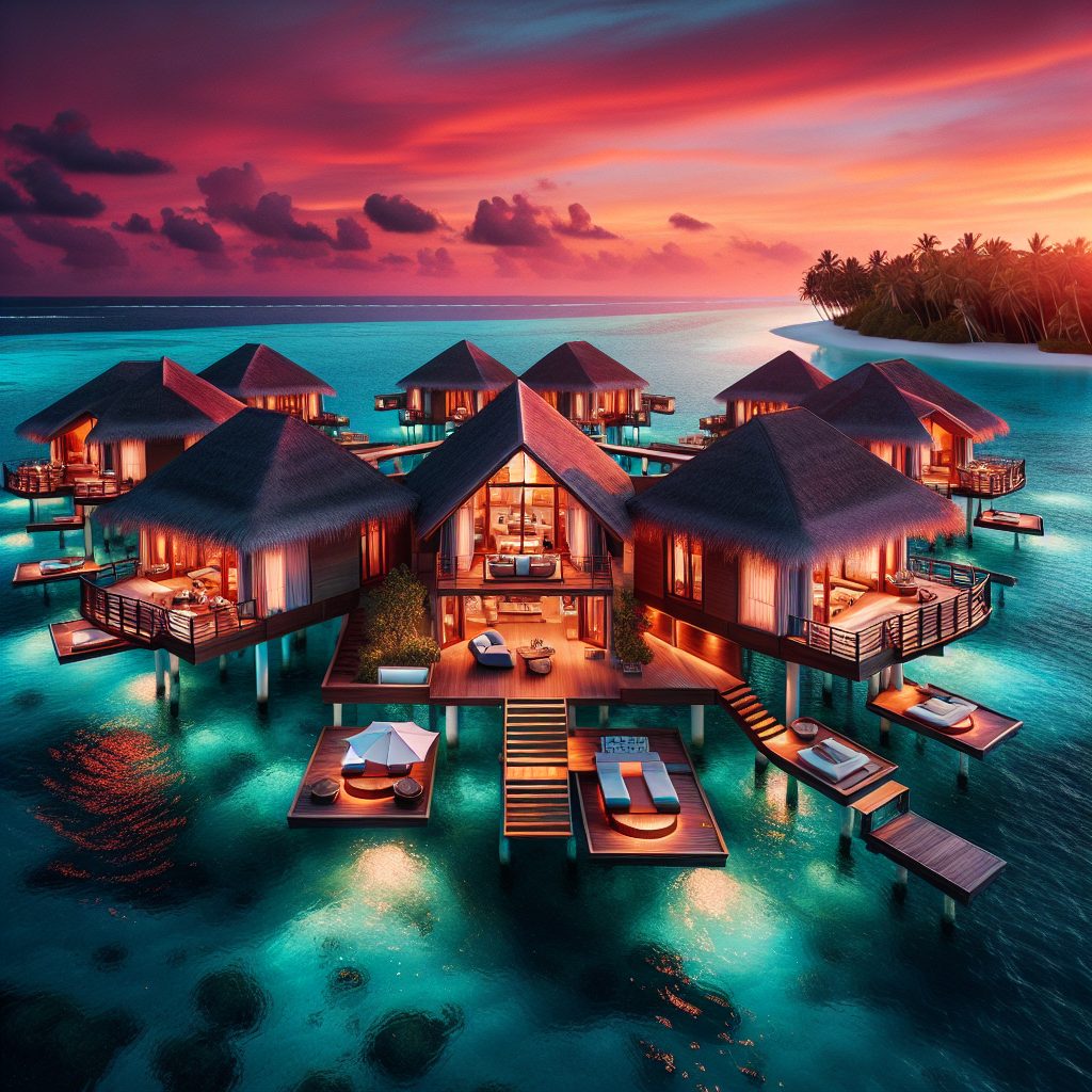 Luxury Villas in Maldives with Spectacular Sunset Views